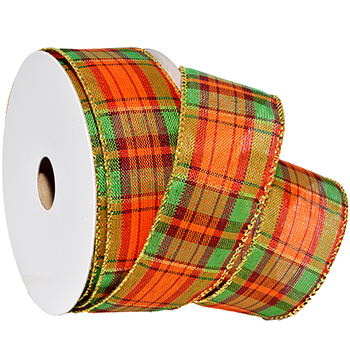 Fall Fest Ribbon Fall Fest (wired) - Morex Ribbon - The More Exclusive Ribbon Company