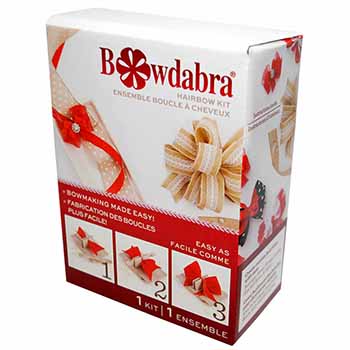 Bowdabra Hair Bow Making Kit - Darice